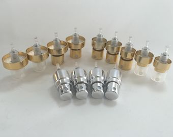 15mm ง่าย Crimp น้ำหอมปั๊มกระบอกฉีดชนิดพลาสติก PP สำหรับขวดแก้ว